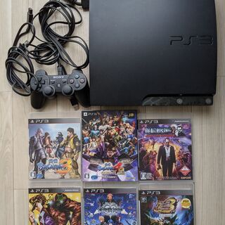 PS3 CECH-2000A 本体＋ソフト６本
