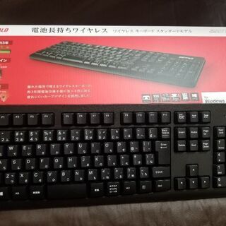 【ほぼ新品】BUFFALO ワイヤレス 無線 テンキー付き フル...