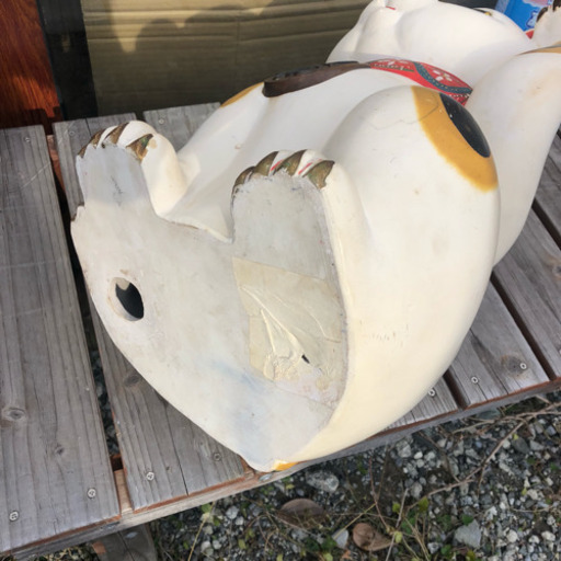 昭和レトロ 特大招き猫