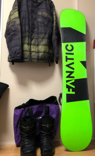 お値下げ★7点セット★スノーボード FANATIC 154cm 