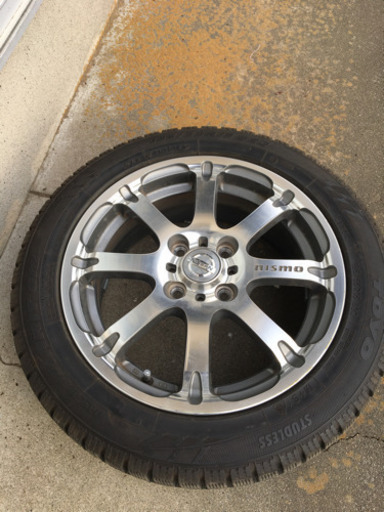 スタッドレス&ホイール 185/55R15 キューブ等に