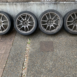 ワークエモーション17インチ　7jオフセット32pcd100 4...