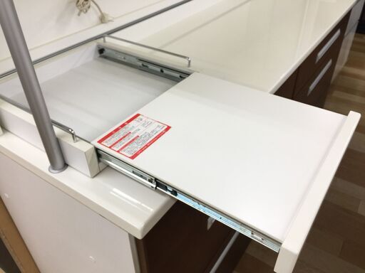 ブラウン×ホワイトレンジボード　【トレファク岸和田店】