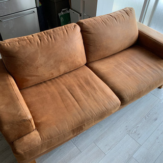 NOCEソファ 3人掛け（ライトブラウン）