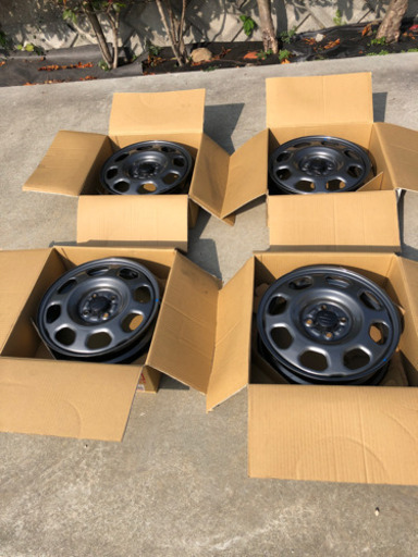 ハスラー　純正タイヤホイル4本セット　新車外し