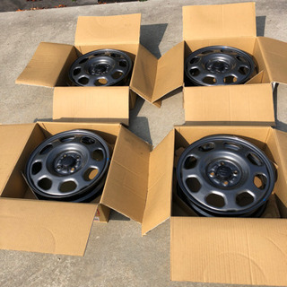 ハスラー　純正タイヤホイル4本セット　新車外しの画像