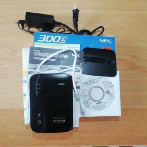 NEC　wifiルータ　PA-WG300HP