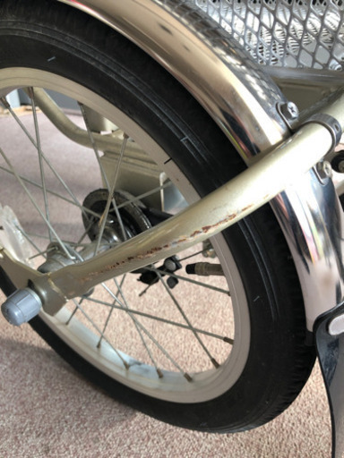 ◆パナソニック Panasonic◆ビビライフ 電動アシスト三輪自転車 BE-ELR832V 18型 車体 バッテリー・専用充電器付き
