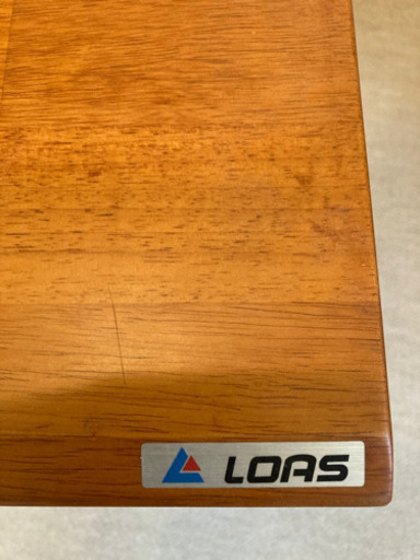 LOAS 3段木製キャビネット(キャスター付)