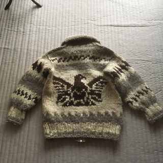 正規品 本場 カウチン セーター の画像