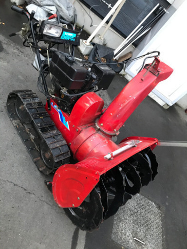 除雪機 ヤナセ8馬力 セル付き 88FSⅡ