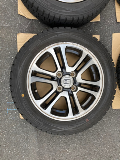 NBOX 155/65R14 ホンダ　純正　スタッドレス　2017年製　バリ溝 ダンロップ