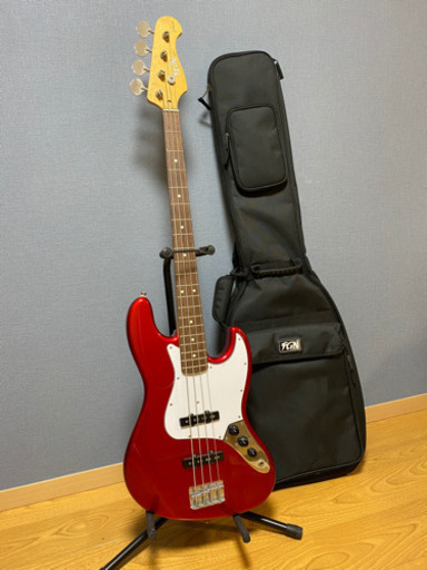 ベース　FUJIGEN(FGN)（フジゲン）/JJB6R CAR(キャンディアップルレッド)