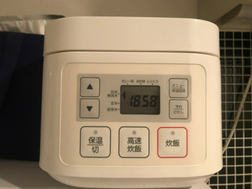 ニトリ　炊飯器　3合炊き