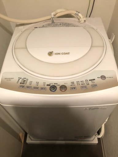 【お取引予定者決定】SHARP ES-A70E6 7kg 全自動洗濯機