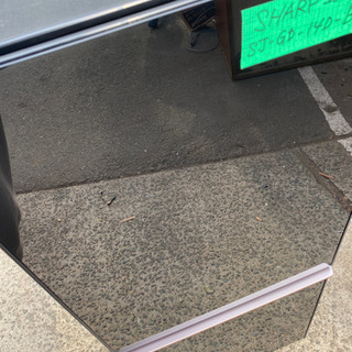 SHARP SJ-GD-14D-B 冷蔵庫 ピュアブラック 137Lの画像