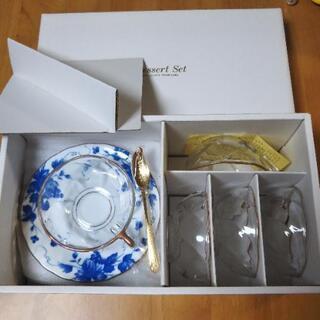 未使用♡デザート皿セット５脚セットの画像