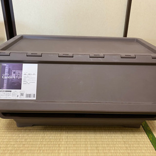 収納ケース2ヶ[取引き中]の画像