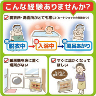 ｾﾞﾋﾟｰｸ 脱衣所ファンヒーター