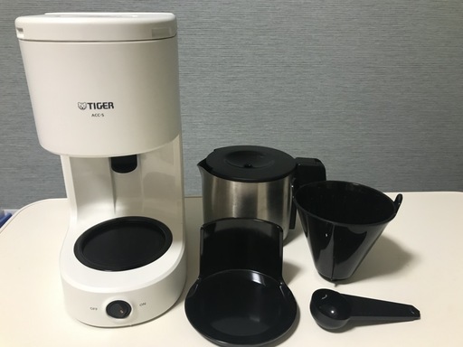 タイガー製コーヒーメーカー　’１７年製　美品（取りに来ていただける方限定）