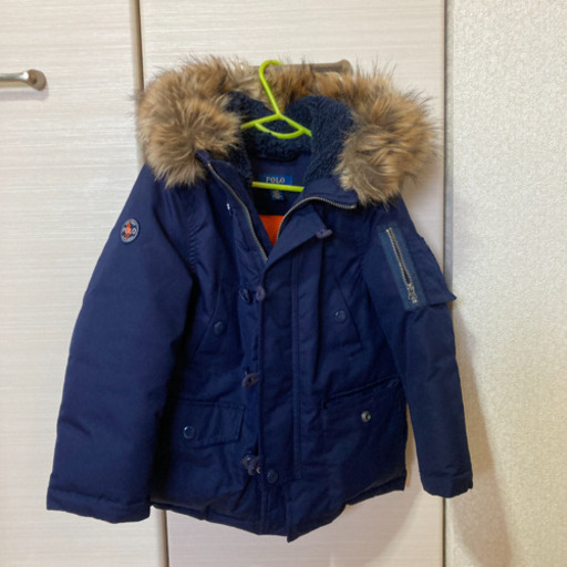 ポロ　ラルフローレン　モッズコート　ダウン　4T
