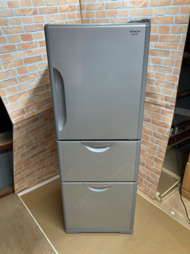 日立ノンフロン冷凍冷蔵庫　265L R–27CS 2012年製