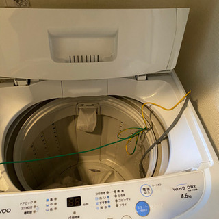 【DAEVOO】全自動洗濯機　譲ります❗️の画像
