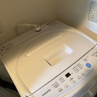 【DAEVOO】全自動洗濯機　譲ります❗️の画像