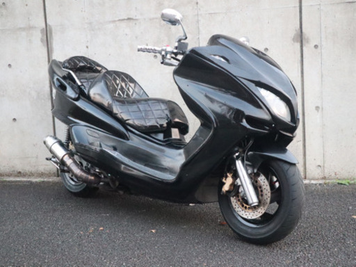 YAMAHA・マジェスティC・カスタム車両・ブラックカラー・全国陸送可能〜