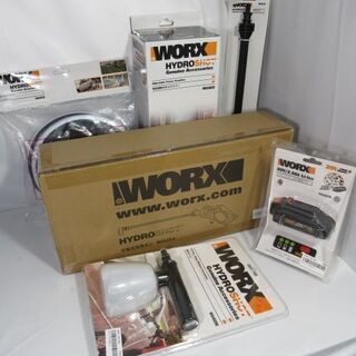 JKN1853/充電式洗浄ガン/ハイドロショット/HYDROSHOT/洗車/コードレス/WORX/WG629/セット品/良品/美品/新品/未使用品/