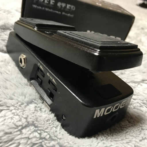 美品　MOOER FREE STEP ワウ＆ボリューム　ペダル　wah
