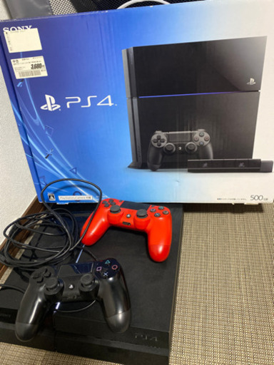 PlayStation4 CUH-1000A黒 中古 +コントローラー1本