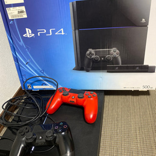 PlayStation4 CUH-1000A黒 中古 +コントローラー1本