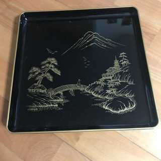 輪島塗り　おぼん　未使用　1枚200円の画像