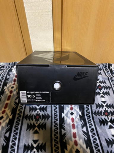靴/バッグ NIKE AIR FORCE 1 MID 07 SUPREME