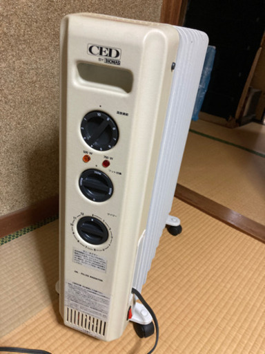 【お相手決まりました】オイルヒーター 動作確認済