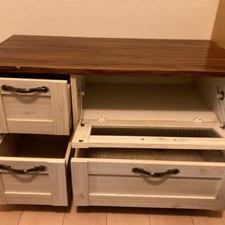 テレビボード　カントリー風