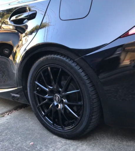 タイヤホイール 225/45R17 ロックナット付 ミシュラン is300h