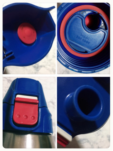 ご購入者様決定[adidas]Tiger保冷専用 大容量1~1.2ℓ？ステンレスボトル水筒 青