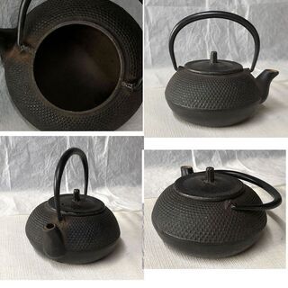 e430 南部鉄器 鉄瓶 ミニ鉄瓶 茶道具の画像