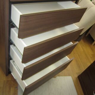 R080 NITORI ハイチェスト、モダンチェスト、整理タンス 6段 7個