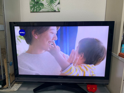 HITACHI Woo42型　HDD内蔵テレビ