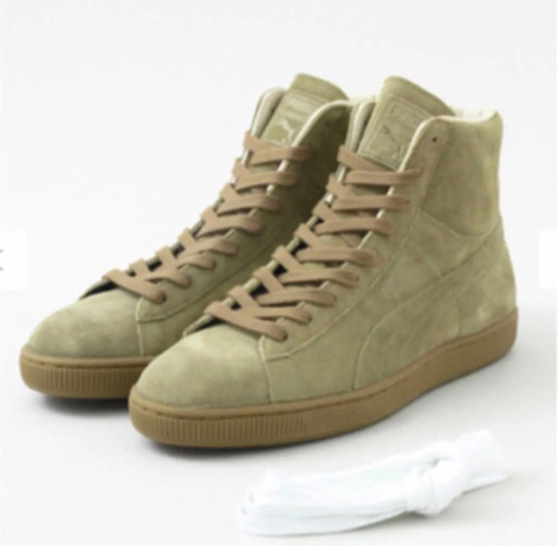 新品未使用【PUMA】JPN SUEDE MID FOR DOORS  23.5cm