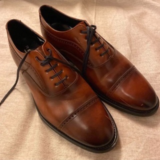 リーガル 革靴 ブラウン 25.5cm S5E5383