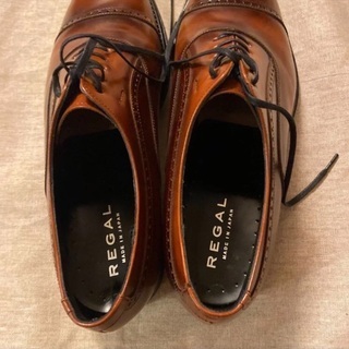リーガル 革靴 ブラウン 25.5cm S5E5383の画像