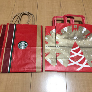 クリスマス限定　ショップ袋　100円