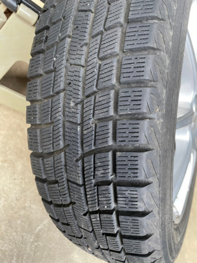 スタッドレスタイヤ、ホイール4本　155/65R14