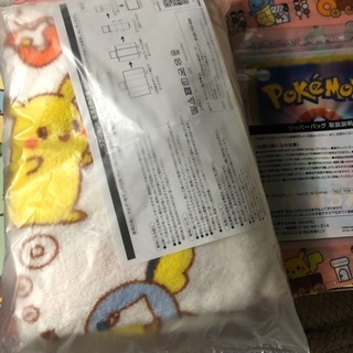 【上野】ポケモン★新品ブランケット等セットの画像