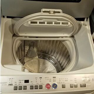 SHARP ES-TG60H　洗濯乾燥機　中古　2008年製の画像