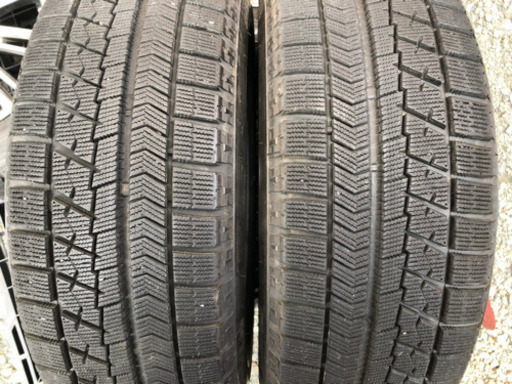 215/60R16 ブリヂストン VRX スタッドレス バリ山 フォレスター レガシー アルミホイール付き 送料無料　5H PCD10